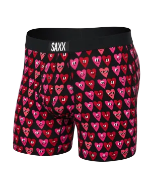 Saxx Ultra Super Soft Underwear - Let's Get It On-Black