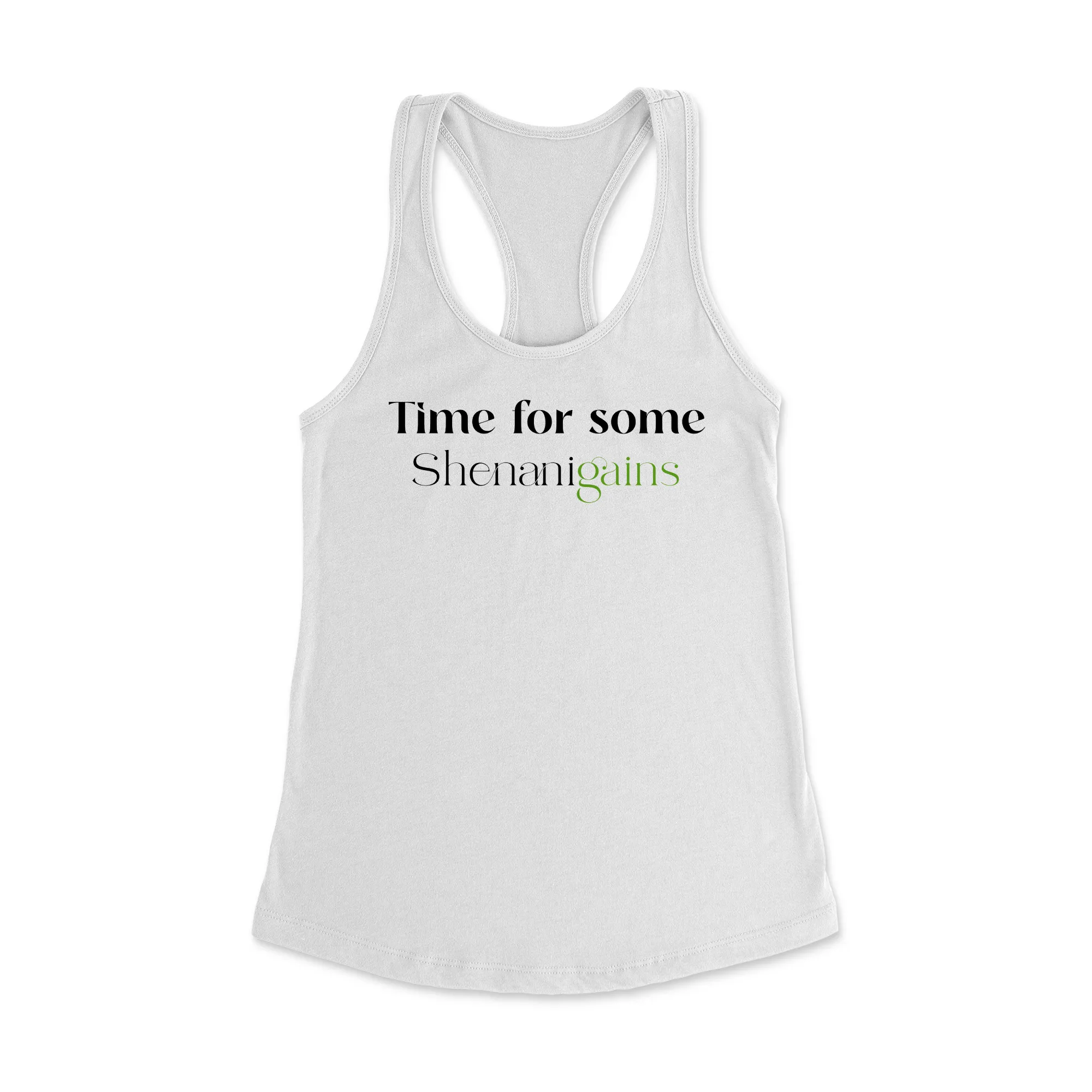 Shenanigains Racerback Tank