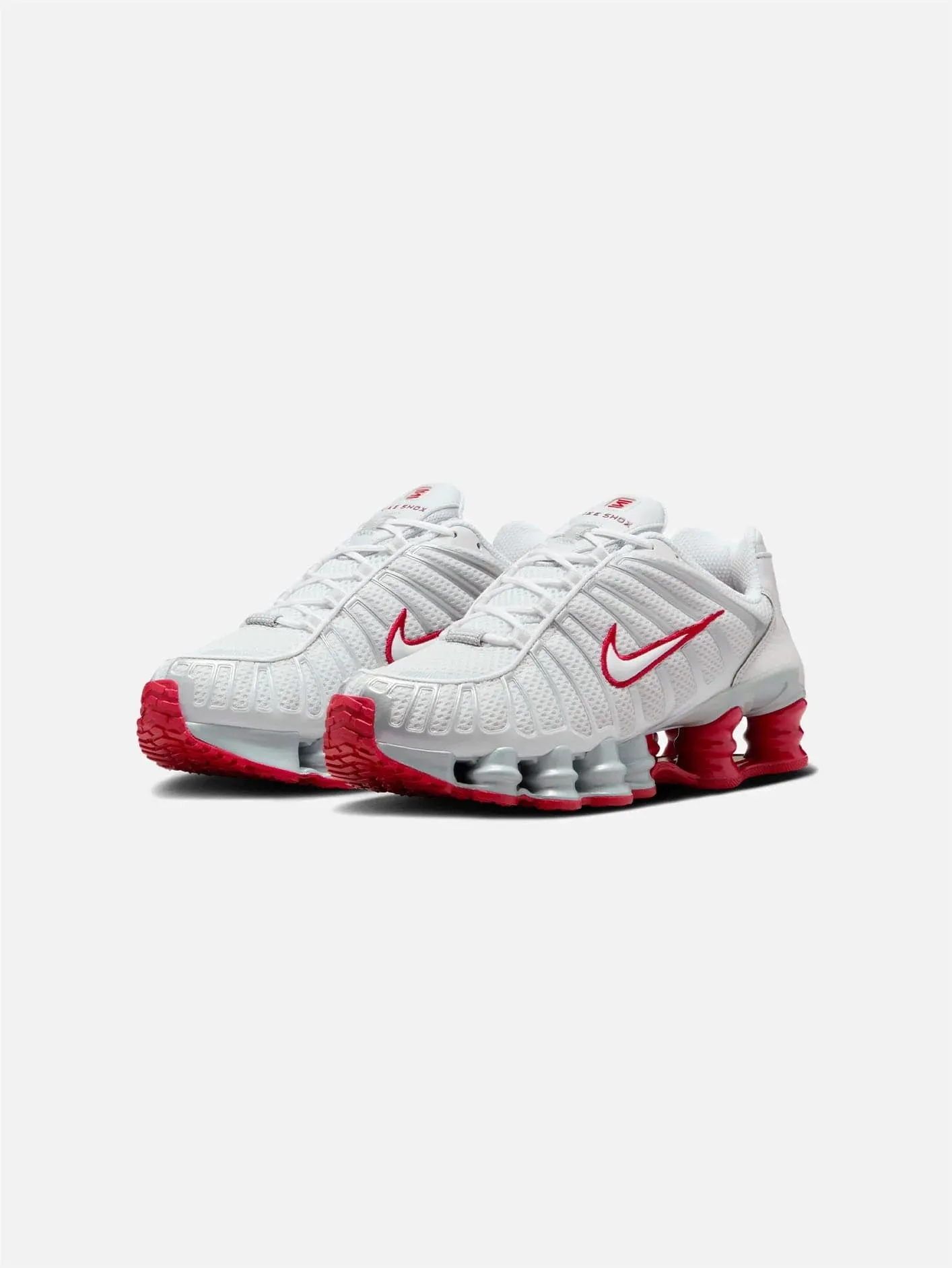 Shox TL "Platinum Tint/Gym Red"