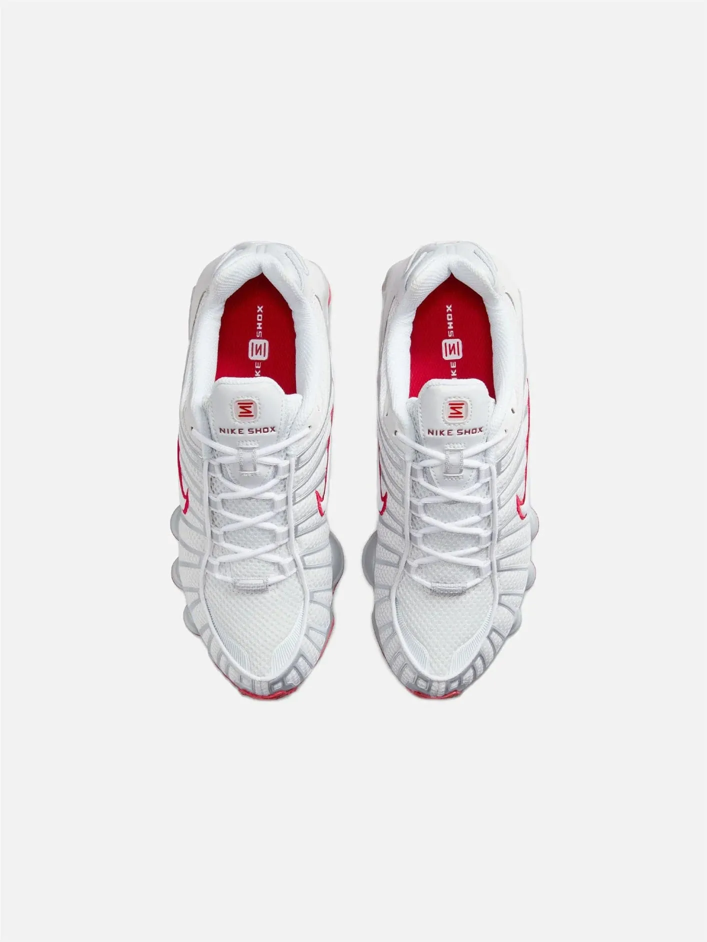 Shox TL "Platinum Tint/Gym Red"