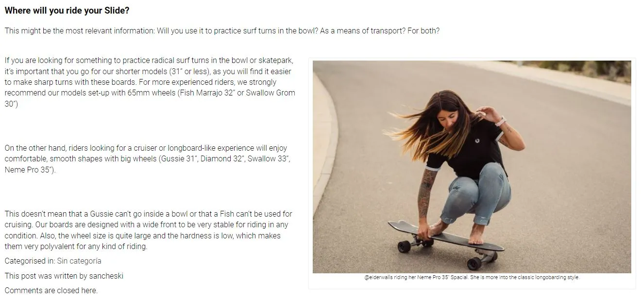 SLIDE SURF SKATE DIAMOND KAENA 32"
