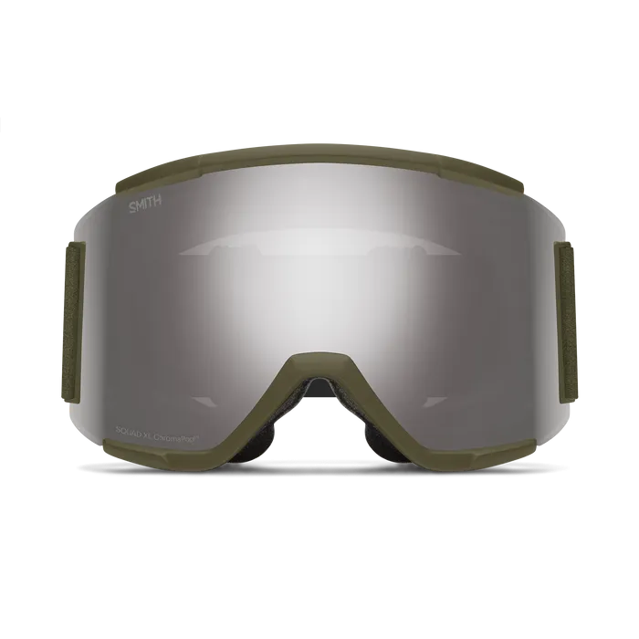 Smith Squad XL Goggle - Forest/ChromaPop Sun Platinum Mirror   Bonus Lens 2024