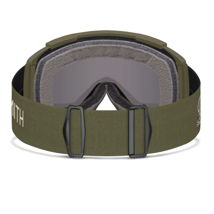 Smith Squad XL Goggle - Forest/ChromaPop Sun Platinum Mirror   Bonus Lens 2024