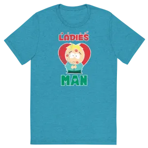 South Park Butters Ladies Man Unisex Tri-Blend T-Shirt
