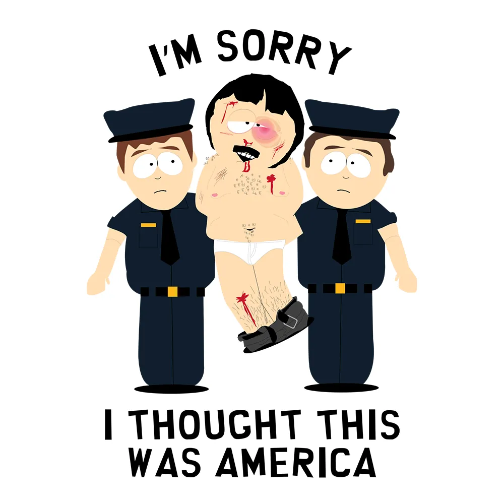 South Park Randy I Thought This Was America Adult Tank Top