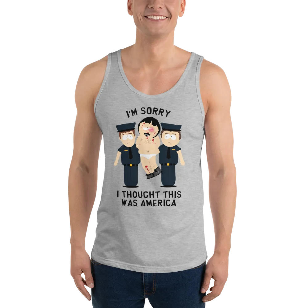 South Park Randy I Thought This Was America Adult Tank Top