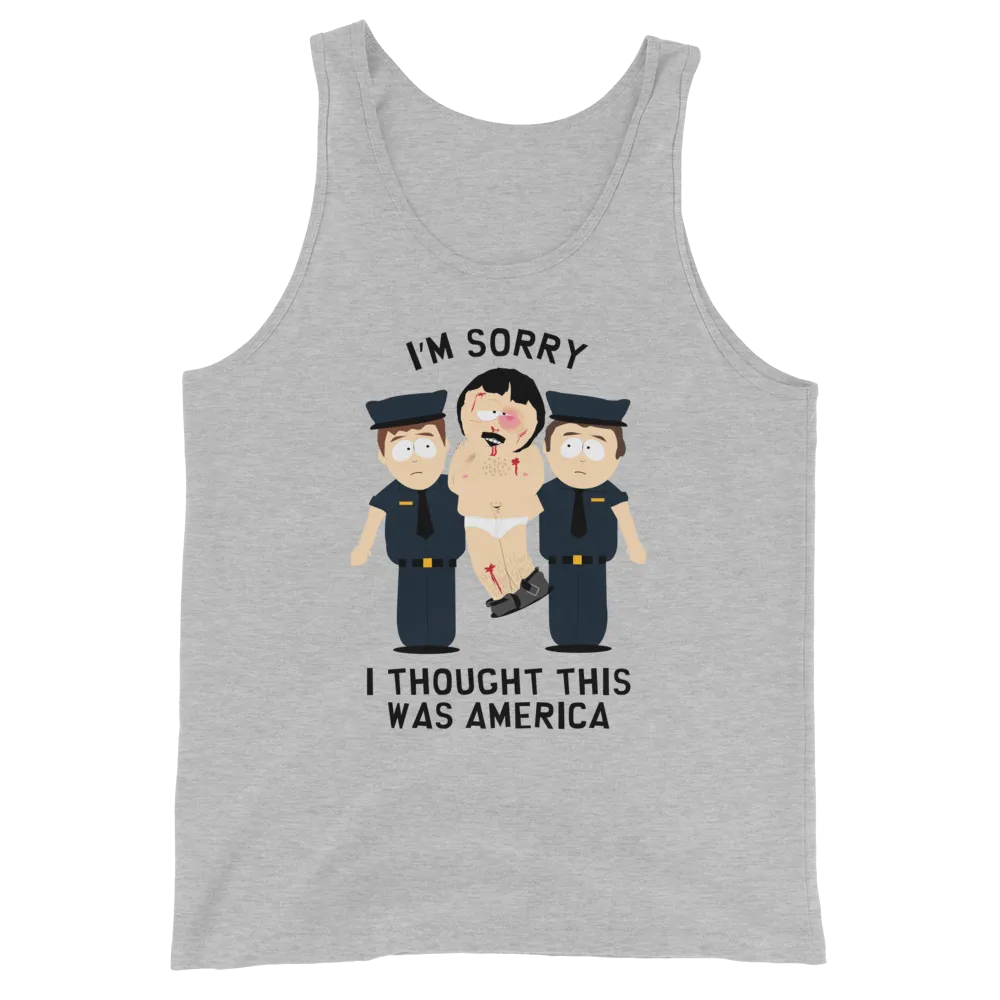 South Park Randy I Thought This Was America Adult Tank Top