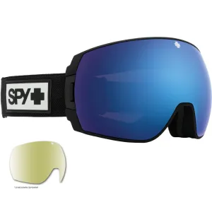 Spy Legacy SE Goggles Matte Black HD Plus Rose with Dark Blue Spectra Mirror   Spare Lens
