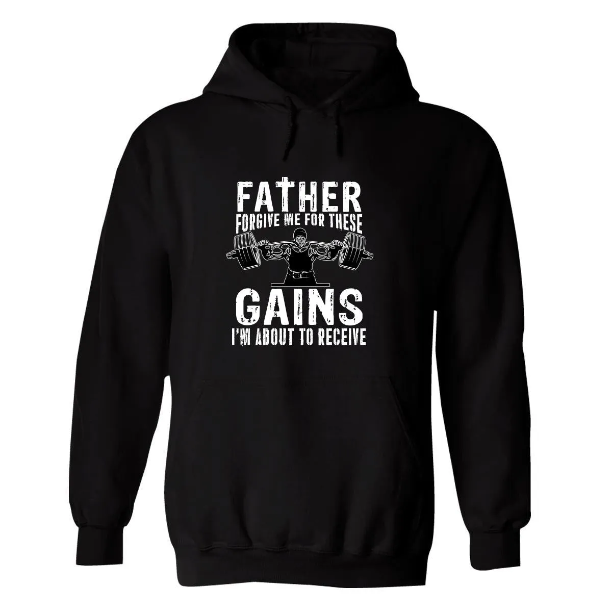 Sudadera Hombre  Hoodie Gym Ejercicio Fitness GF1009