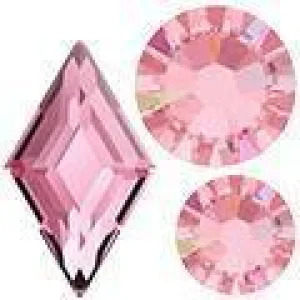 Swarovski Diamond Mix Pack - Light Rose (AB)