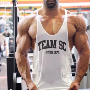 Team SC Lifting Dept Printed Men's Tank Top