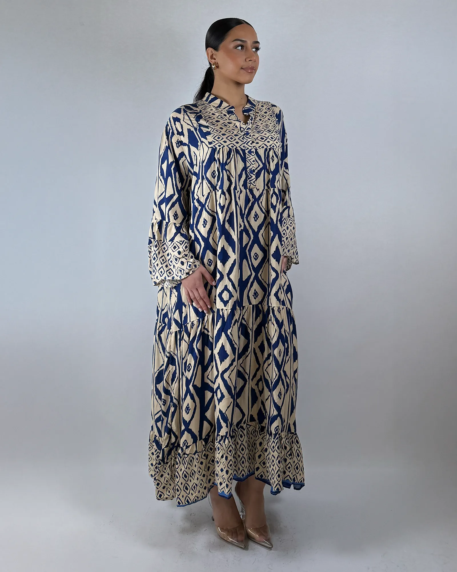 The Blue Elmshade Dress