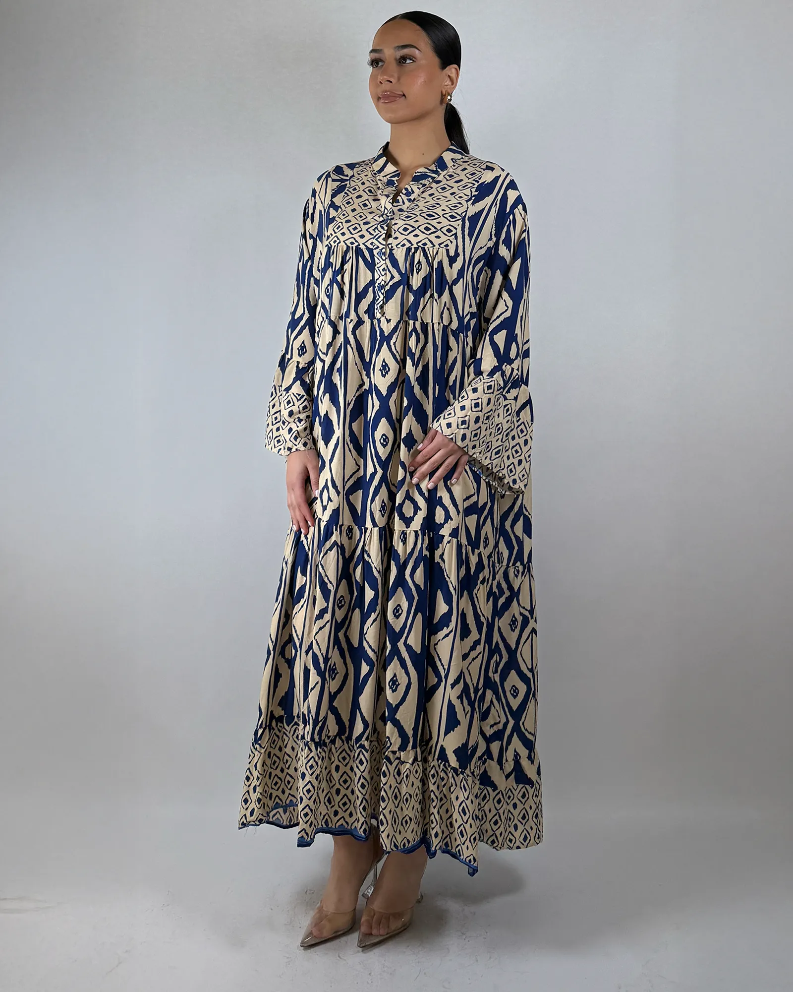 The Blue Elmshade Dress