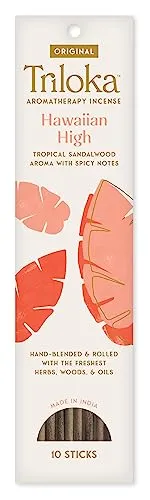 Triloka Original Incense, Hawaiian High, 10 Sticks