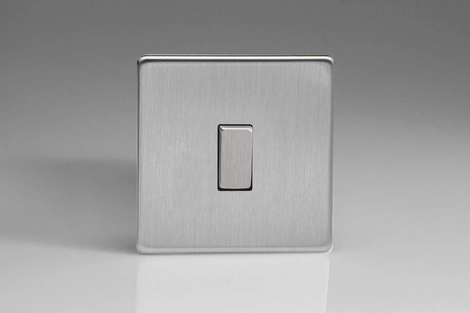 Varilight XDS1S Light Switch Brushed Steel