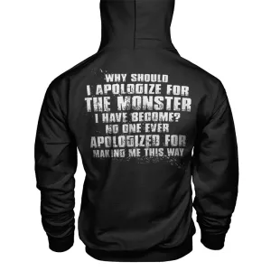Vikings Why Should Printed Men's Hoodie