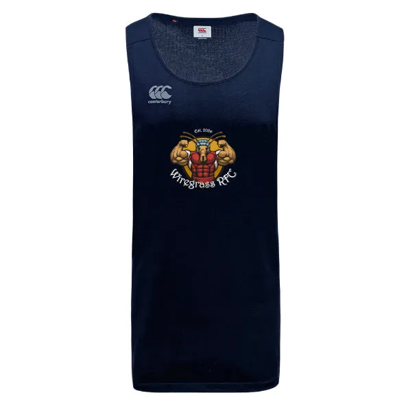 Wiregrass Rugby Tempo Vapodri Singlet by Canterbury