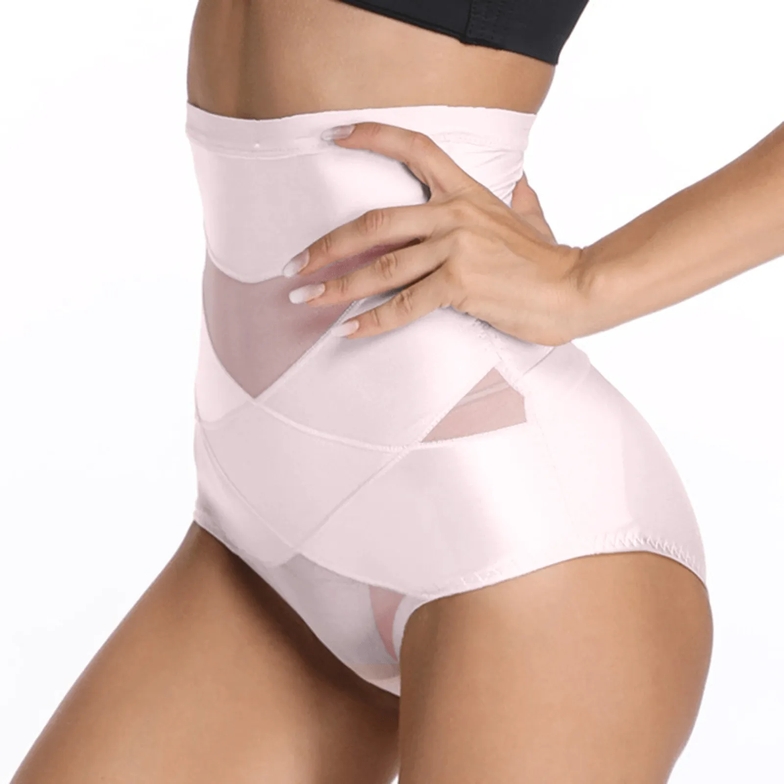 Women Seamless Cross Compression Abs Shaper Brief