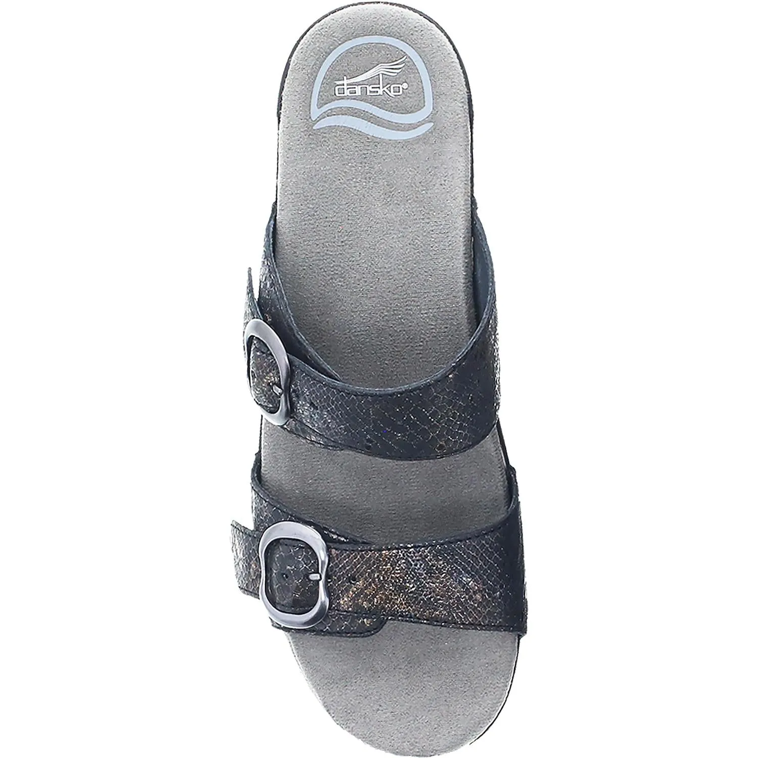 Women's Dansko Sophie Metallic Python Leather