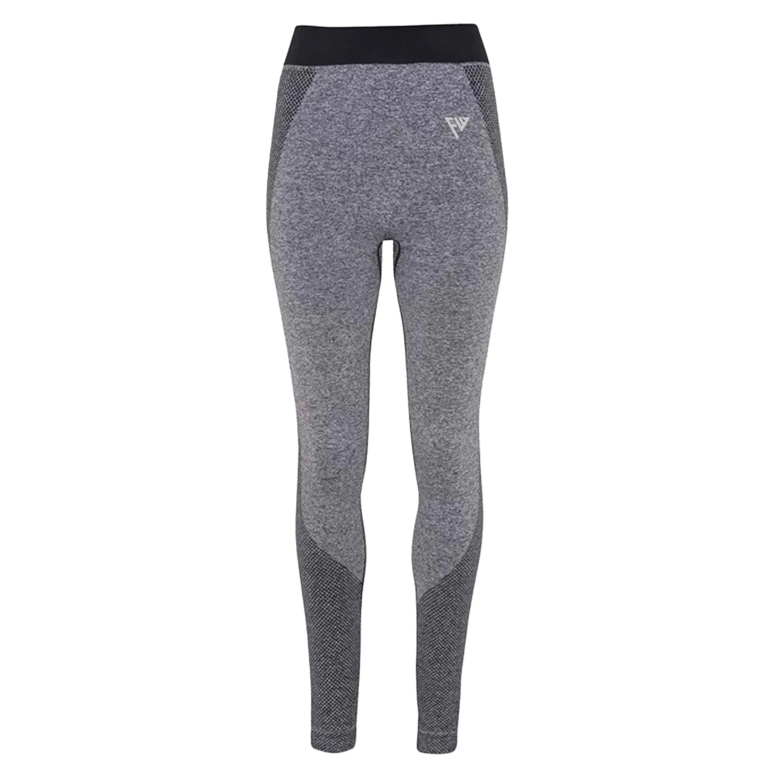 WOMENS SEAMLESS LEGGINGS CHARCOAL