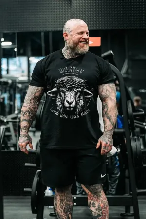 Worthy Lamb Who Was Slain Printed Men's T-shirt