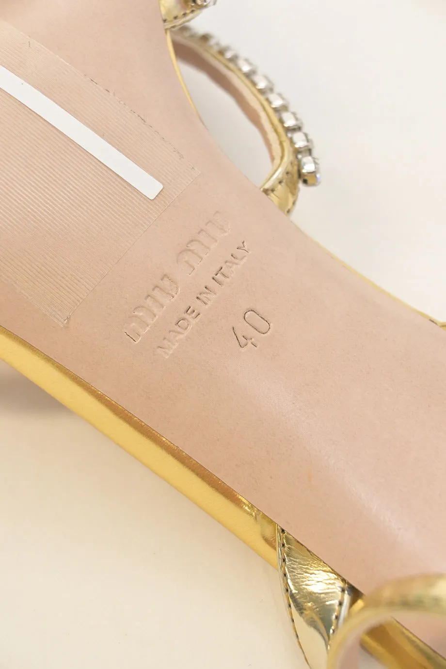 [WS7505] Miu Miu | High heel sandals