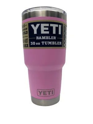 YETI 30 Oz. Rambler Tumbler with MagSlider Lid, Power Pink